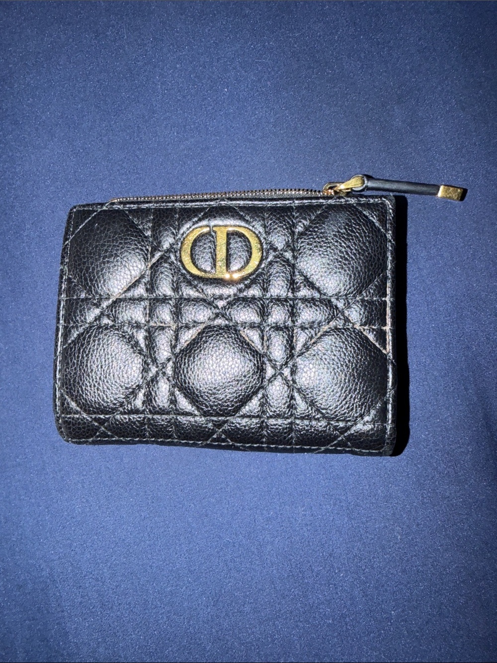 Dior Caro Dahlia Wallet
Black Supple Cannage Calfskin